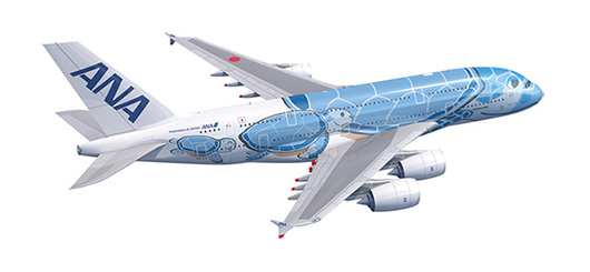 Die erste A380 für ANA Die erste A380 für ANA
